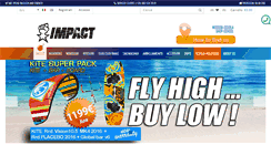 Desktop Screenshot of impactsurf.com